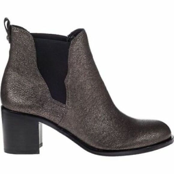 Sam Edelman Chelsea Boot In Metallic Bronze 7.5 - Picture 2 of 6